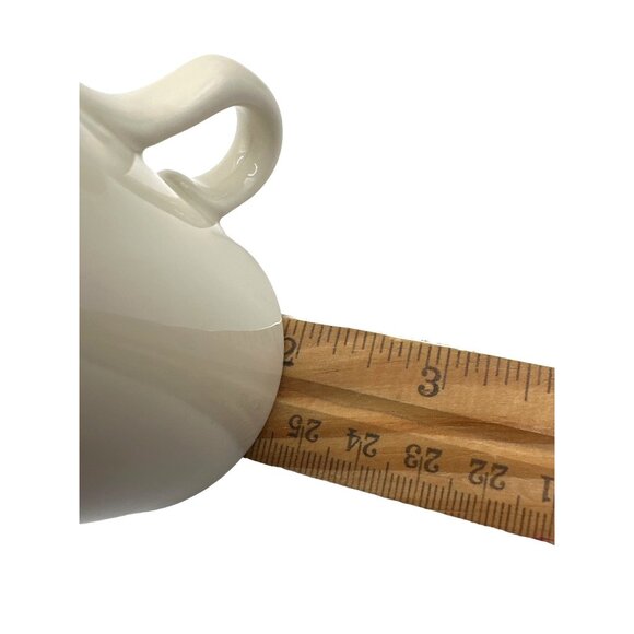 Tuxton Demitasse Cup Mini Mug #14 Espresso Style 2 Piece Coffee Off White 2" - Picture 5 of 6